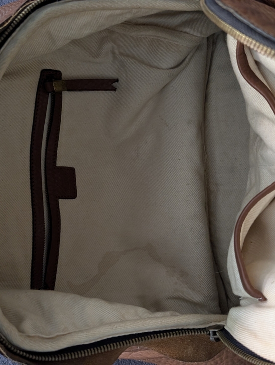 Madewell Lorimer Leather Backpack – Pecan Brown Pebbled Leather main image 10